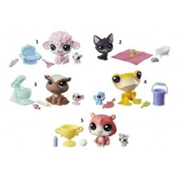 Littlest Pet Shop Set Animalut cu Puiut Seria 2 B9358
