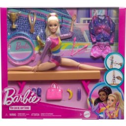 Barbie You Can Be Papusa Gimnastica cu accesorii HRG52