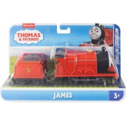 Thomas si prietenii TrackMaster James set locomotiva si vagon JGF95