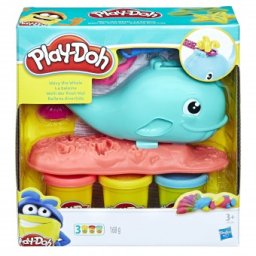 Play Doh Balena Wavy set cu plastilina E0100
