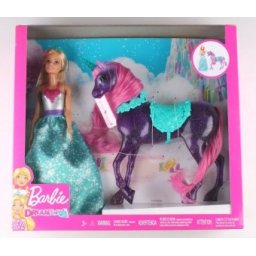 Barbie Dreamtopia Princess papusa cu Unicorn FPL89