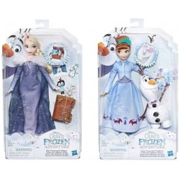 Papusa Frozen Adventure cu accesorii C3382