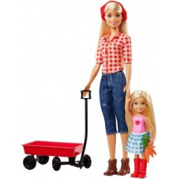 Papusa Barbie si Chelsea Fermier GCK84