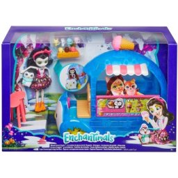 EnchanTimals Masina de inghetata cu Preena Penguin FKY58