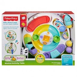 Fisher Price Silly Safari Musical Masa Activitati DGT86