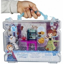 Frozen Anna Chocolate Shoppe E0235 set de joaca cu minipapusa si Olaf