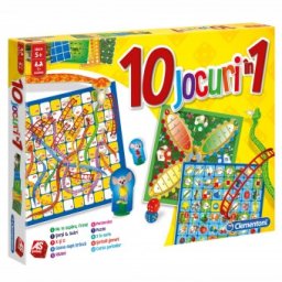 Joc Clementoni 10 jocuri in 1