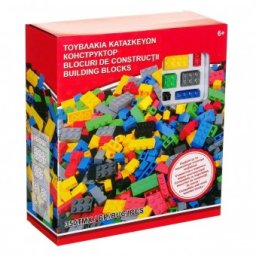 Set de constructie cu 350 piese multicolore 4132