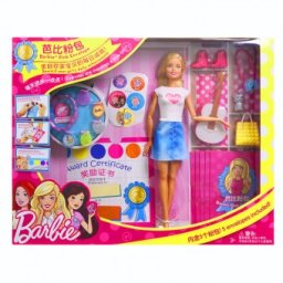 Papusa Barbie Pink Envelope cu chitara si accesorii FGC37