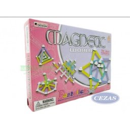 Set de construit magnetic 38 piese