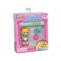 Happy Places Shopkins Series 1 cu papusa Kitty Kitchen