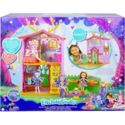 EnchanTimals Casuta Cerb Danessa Deer si Sprint GYJ18 set de joaca