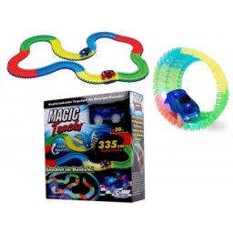 Magic Tracks Glow Circuitul cu Masina