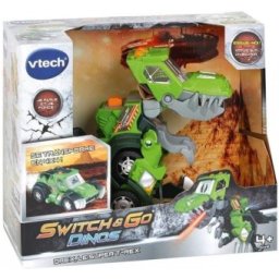 Vtech masina Switch and GO Dinos Drex le Super T-Rex 197205 dinozaur (limba franceza)