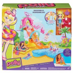 Polly Pocket Dolphin Splash N Flip CFP25