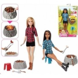 Barbie papusa la foc de tabara FDB