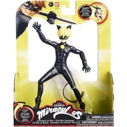 Miraculous Buburuza si Motan Noir papusa cu functii Motan 19cm 39732