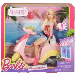Barbie Glam Scooter Malibu Avenue CNB33