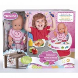 Nenuco papusa bebe mananca cu Mine