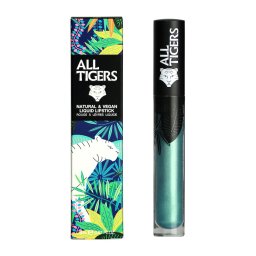 Ruj de buze lichid mat Natural & Vegan All Tigers, 8 ml (Nuanta Ruj: 681 Trust my instinct)
