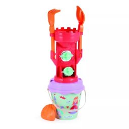 Ecoiffier: Set de joacă nisip pentru prințese cu moară de apă