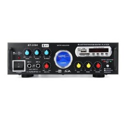 Amplificator audio cu Bluetooth BT-339A statie USB MP3 Radio FM 2x30W / 12V