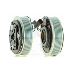 Set bobina, fulie si ambreiaj compresor AC SANDEN SD7C16 SD7V16 6PK 119mm Ford Focus II, C-Max 1.6 TDCi 2003-2012