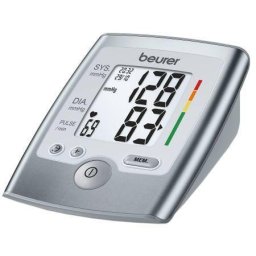 Tensiometru electronic de brat BM35, Detecteaza aritmia, Argintiu