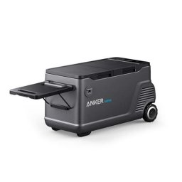 Lada frigorifica Frigider portabil EverFrost Powered Cooler 53L + Cooler Battery SET Dual Zone 299Wh AC/DC Incarcare solara