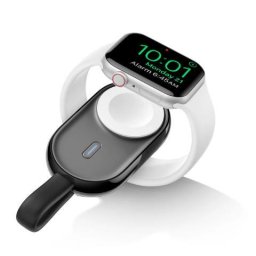 Baterie externa 1200 mAh Apple Watch Pomme pentru ceas Negru