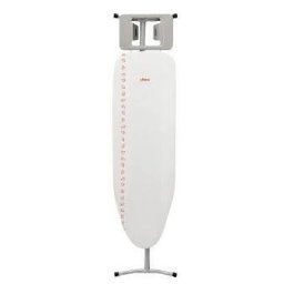 Masa de calcat Masă de călcat Suprafață 110x34 cm, Înălțime reglabilă, Suport fier din inox, Design compact, Alb