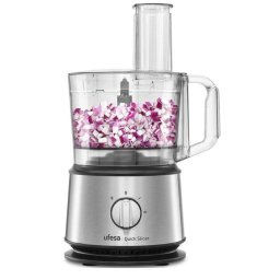 Robot de Bucatarie Quick Slicer, 1200W, 5 Conuri de Taiere, Inox/Negru