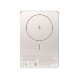Baterie externa Power Bank Super Slim Magnetic 5000 mAh Gold