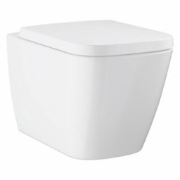 Set vas wc suspendat Grohe BauEdge Rimless cu capac inchidere lenta, alb