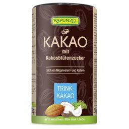 Cacao cu zahar din nuca de cocos 250g Rapunzel