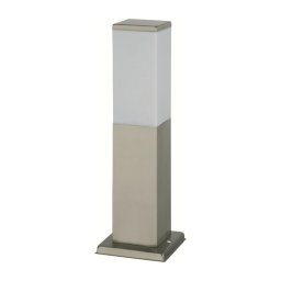 Brilagi - Lampă de exterior NOVA 1xE27/15W/230V 40 cm IP44 crom mat