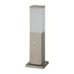 Brilagi - Lampă de exterior cu senzor NOVA, 1x E27/15W/230V, 40 cm, IP44, crom mat