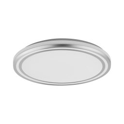 Osram - Plafonieră LED ORBIS HELMAN, 16 W, 230 V, Ø 29,5 cm, argintiu