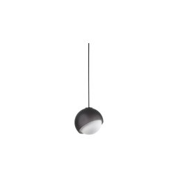 Ideal Lux - Pendul suspendat pe cablu BLOOM 1xE27/42W/230V Ø 17 cm negru