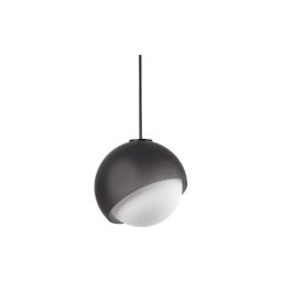 Ideal Lux - Pendul BLOOM pe cablu, 1xE27/42W/230V, Ø 30 cm, negru