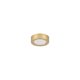Rabalux 75077 - Plafonieră LED pentru baie SHAUN PLUS 7W/230V, Ø 12 cm, IP44, finisaj auriu