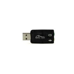 Placă de Sunet Media-Tech MT5101 | USB, Negru