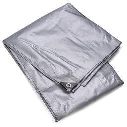 Prelata ranforsata 2x3 m, 210 g/mp, impermeabila, protectie UV+, cu ochiuri metalice