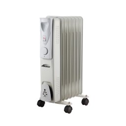 Radiator cu ulei Leziter Norde cu 7 elementi, 600/900/1500W, cu termostat