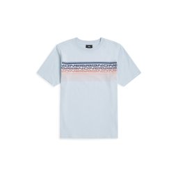 O'NEILL Tricou albastru deschis / albastru închis / portocaliu caisă