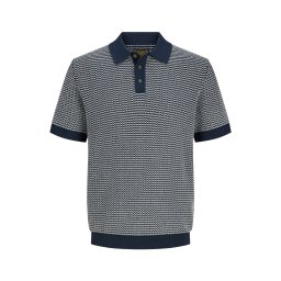 Jack & Jones Plus Pulover 'JPRBLUKingsley' negru / alb