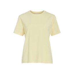 VILA Tricou 'VINora' galben deschis