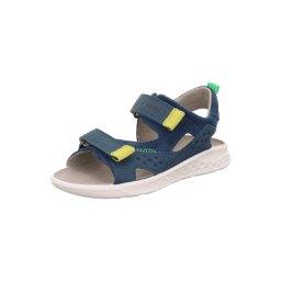 SUPERFIT Sandale 'LAGOON' albastru închis / galben