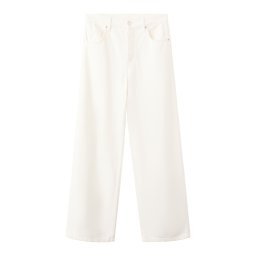 MANGO Pantaloni eleganți 'ROWAN' alb murdar