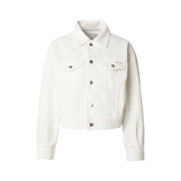 Calvin Klein Jeans Geacă de primăvară-toamnă alb denim